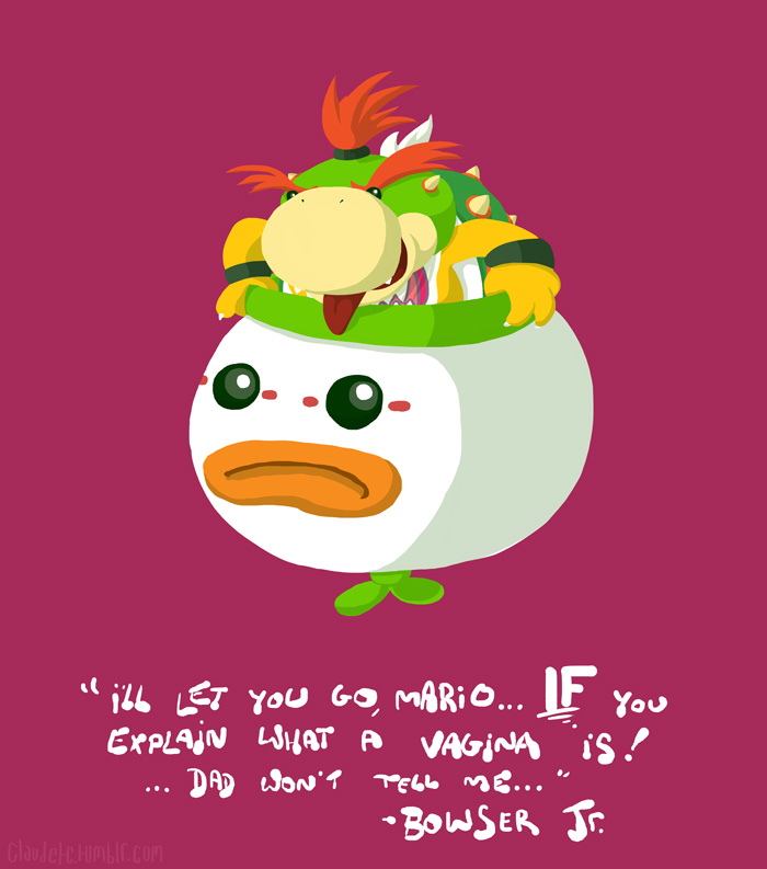 It's Bowser Jr.