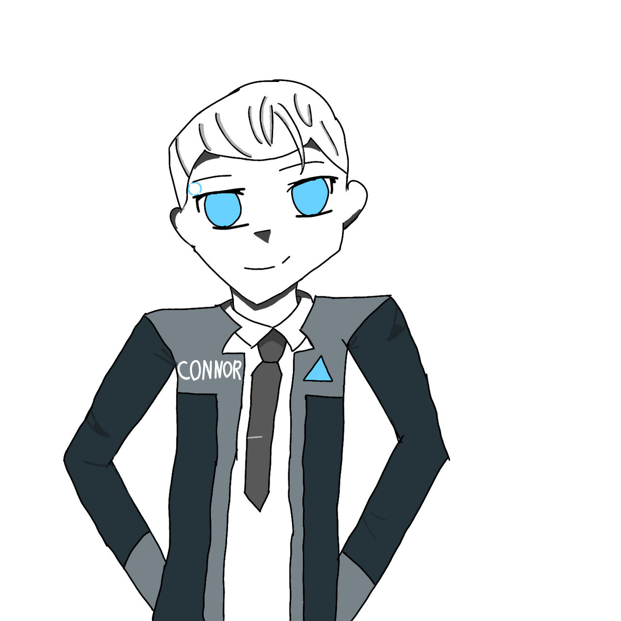 Android Connor by RamMinecraft on DeviantArt