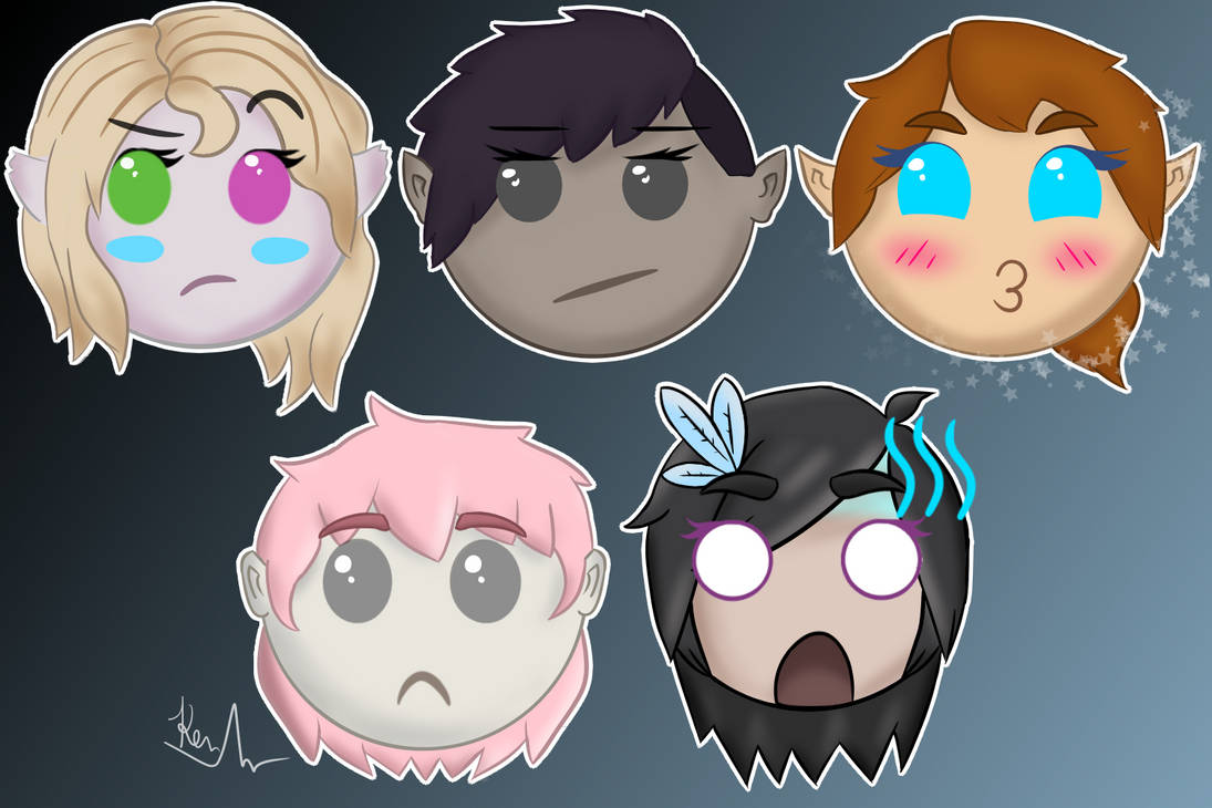 DnD Emote Pack (Season 2) by Lockiezz on DeviantArt