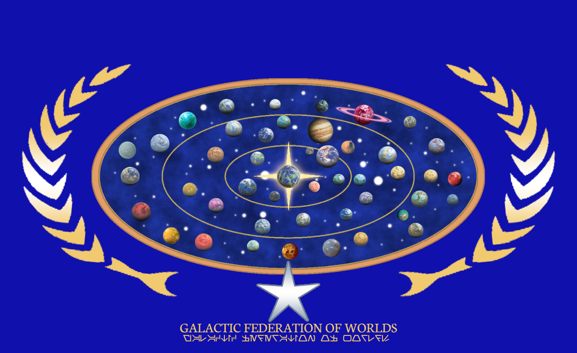 Galactic Rome Flag Flag of Galactic Federation of Worlds by Reesecandy2003 on DeviantArt