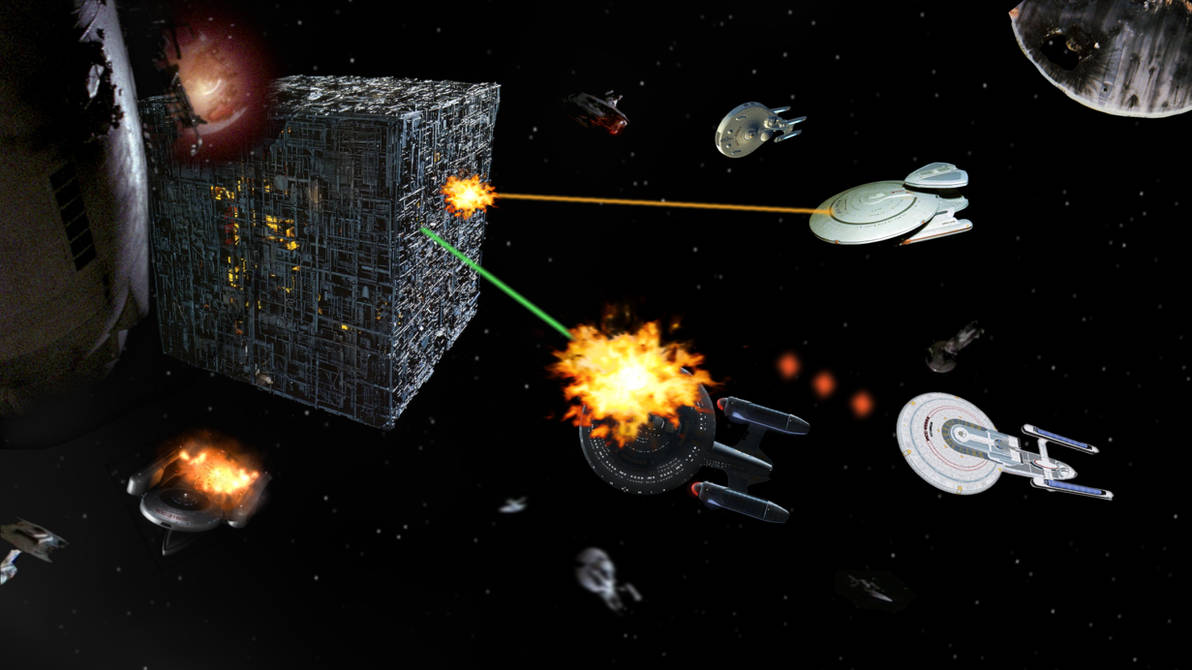 The Battle of Wolf 359! by Reesecandy2003 on DeviantArt