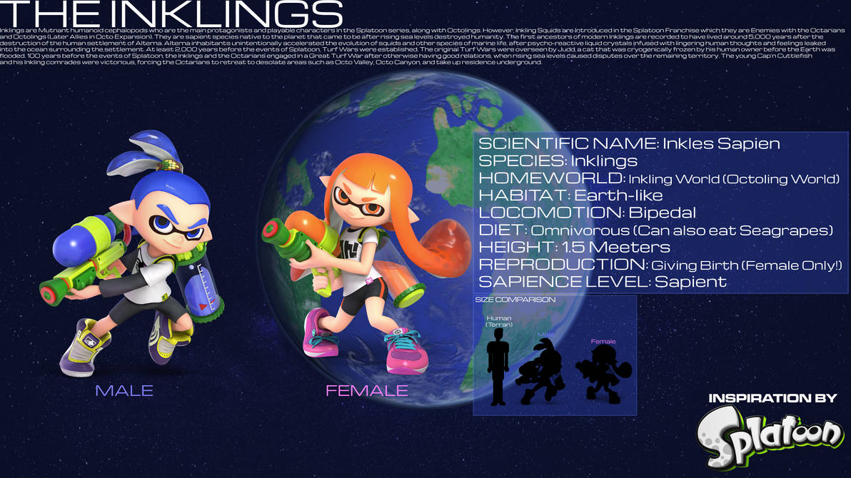 Side Order Inklings Alien Species Information - Inklings by Reesecandy2003 on DeviantArt