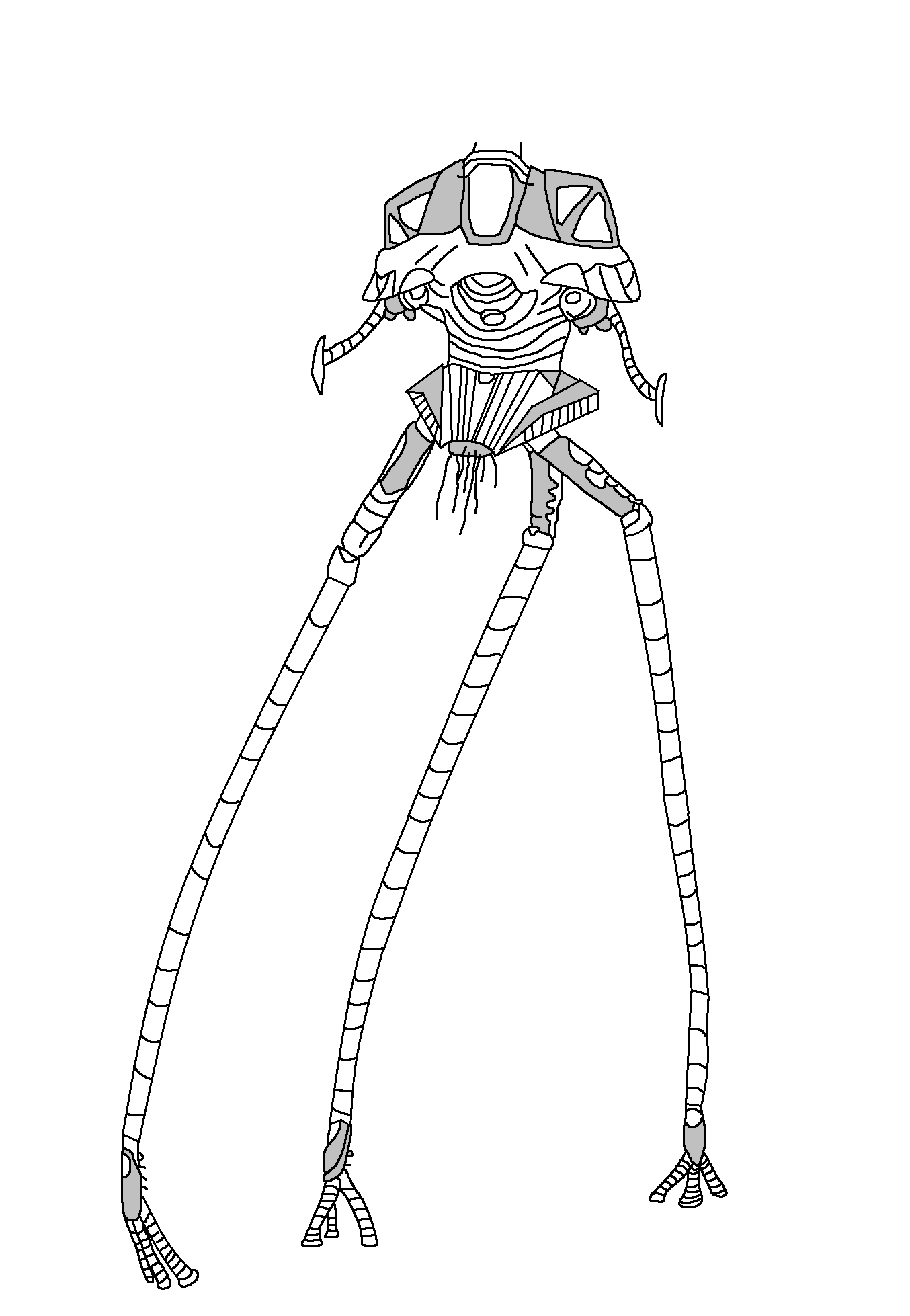War Of The Worlds 2005 Alien Tripod Template By Reesecandy2003 On War of the worlds 2005 alien tripod template by reesecandy2003 on