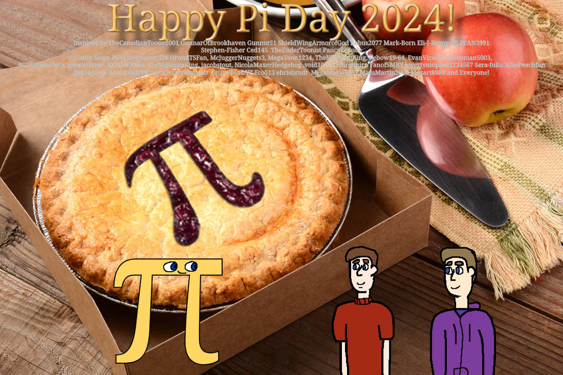 Happy Pi Day 2024! by Reesecandy2003 on DeviantArt
