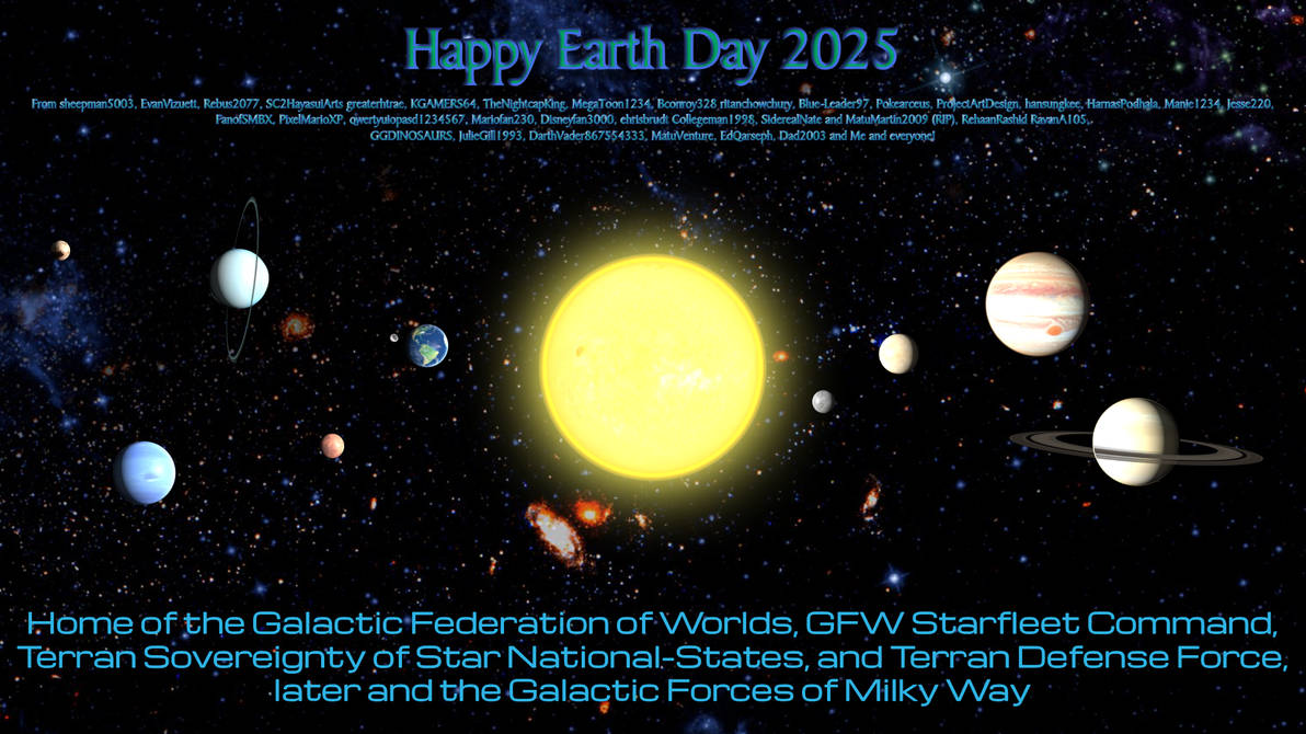 Happy Earth Day 2025! by Reesecandy2003 on DeviantArt