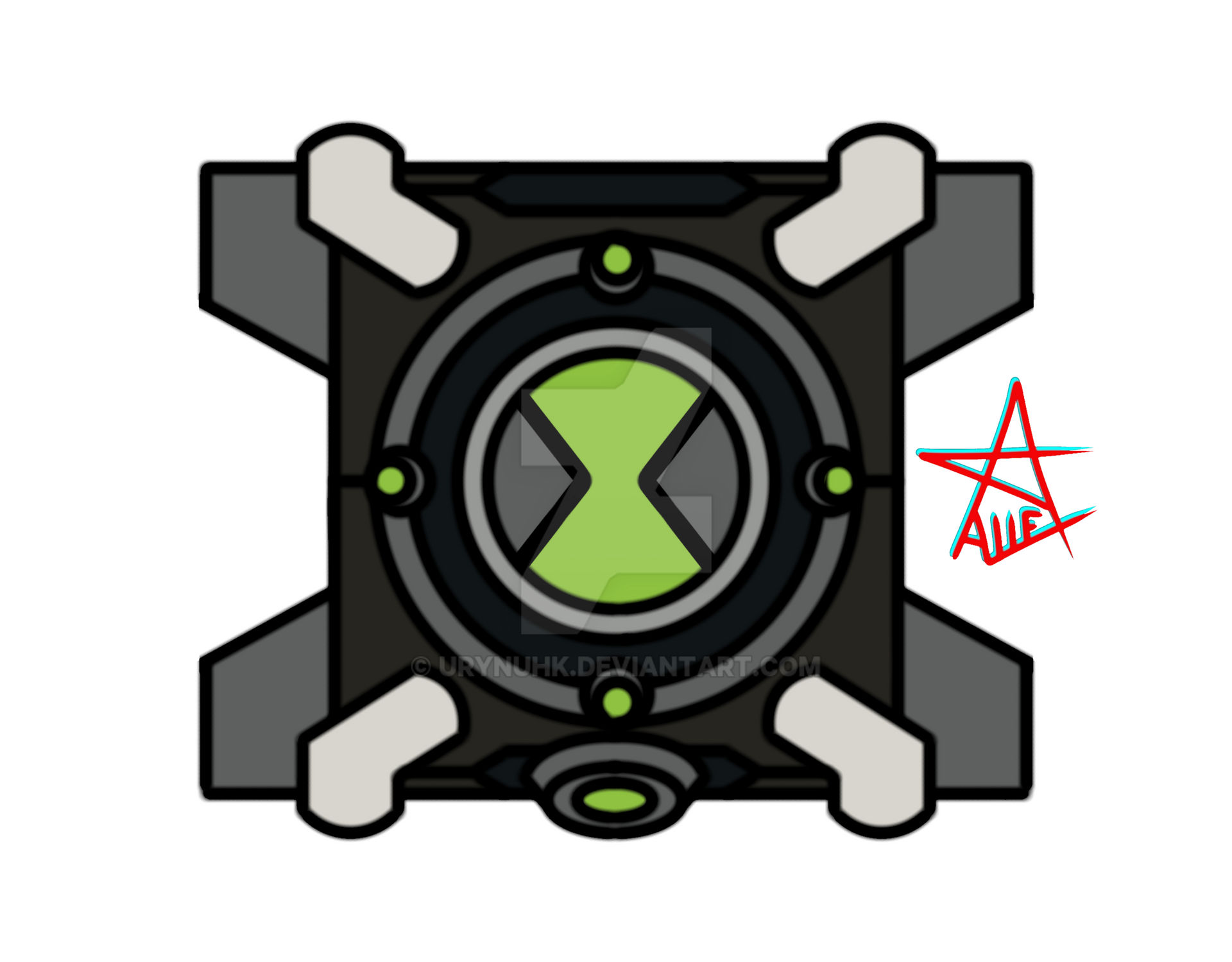 (ORIGINAL SERIES) PROTOTYPE OMNITRIX by urynuhk on DeviantArt
