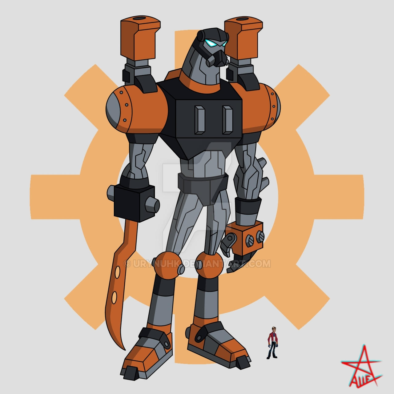 Deviantart Generator Rex Rwby Generator Rex Robot Form in Omniverse style by urynuhk on DeviantArt