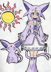 Espeon Gijinka