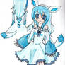 Glaceon Gijinka