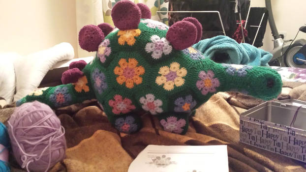 flower crochet steggie