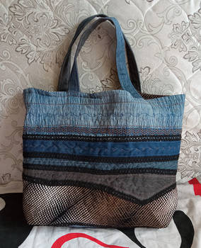 Bags made from old jeans