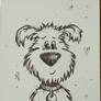 Dogs Pencil gel drawing