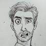 Simple sketches of male characters