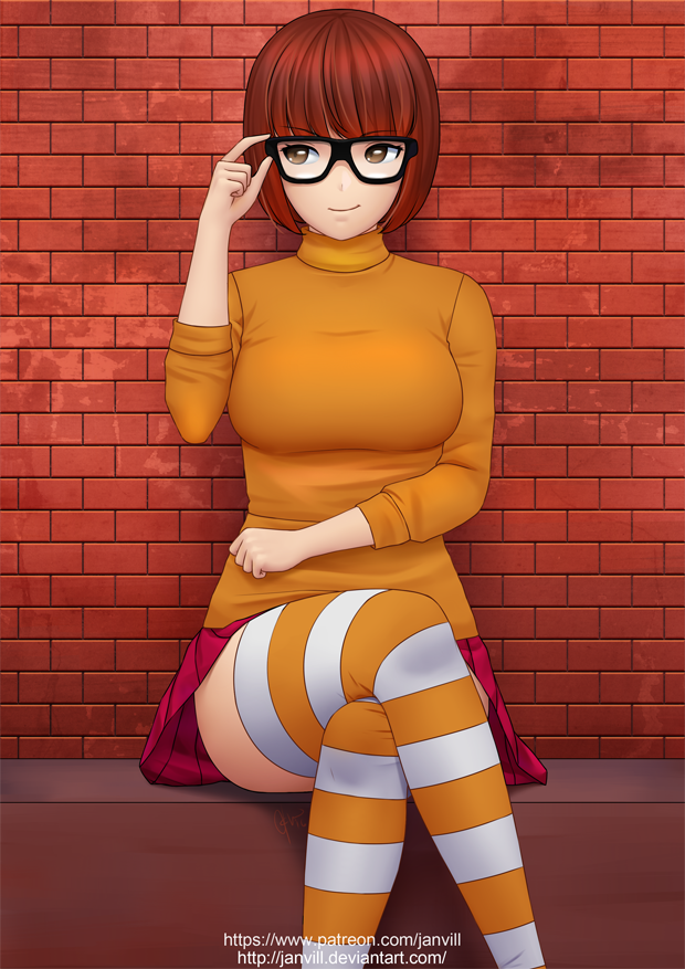 Velma from Scooby Doo. 