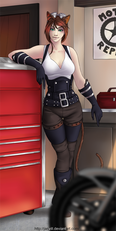 Catgirl Mechanic