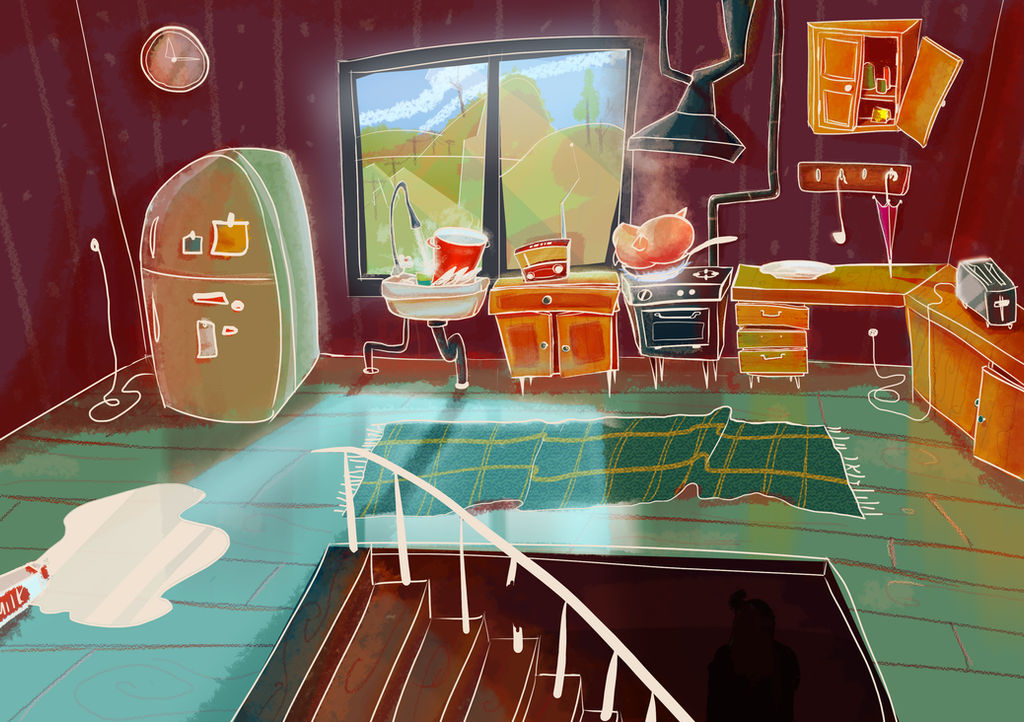 Kitchen by Grandeturisto on DeviantArt