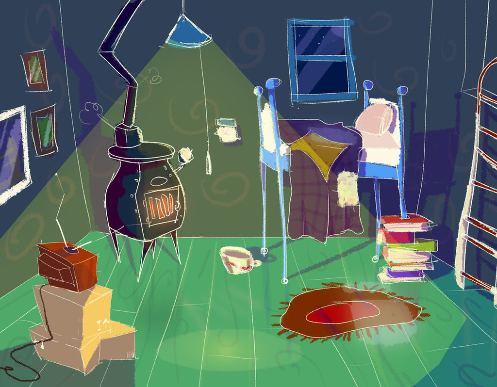 Bedroom by Grandeturisto on DeviantArt