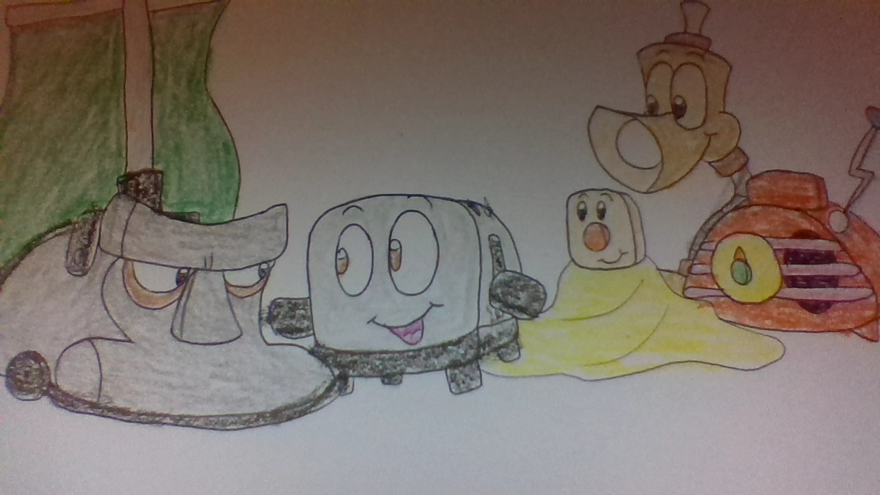 The Brave Little Toaster and his friends by Lelan-B-Keeton on DeviantArt