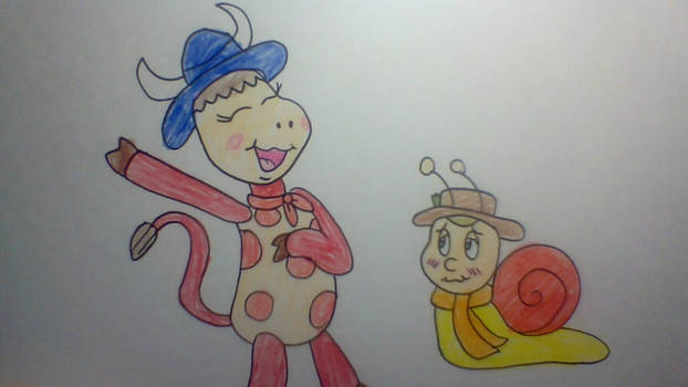 Ermintrude and Brian (The Magic Roundabout)