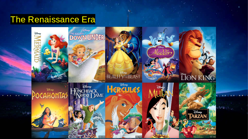 Disney Renesance Disney's Renaissance Era by Lelan-B-Keeton on DeviantArt