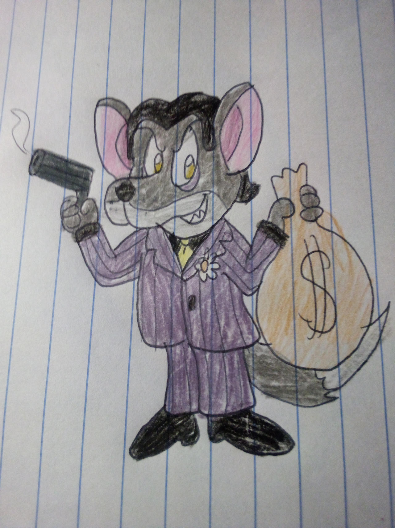 Underdog redesigns: Riff Raff by Lelan-B-Keeton on DeviantArt