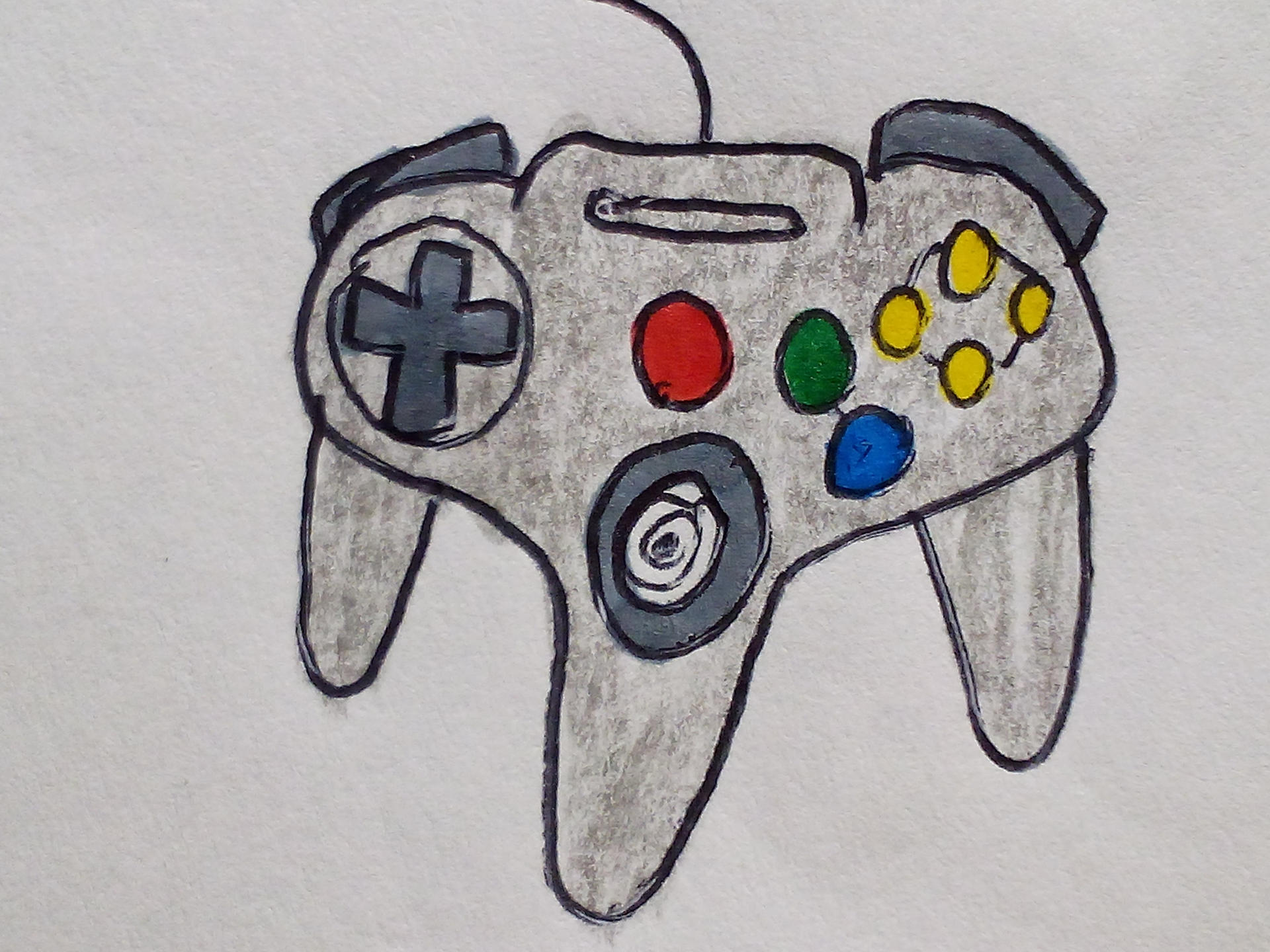 Controller95 Deviantart Nintendo 64 Controller by Lelan-B-Keeton on DeviantArt