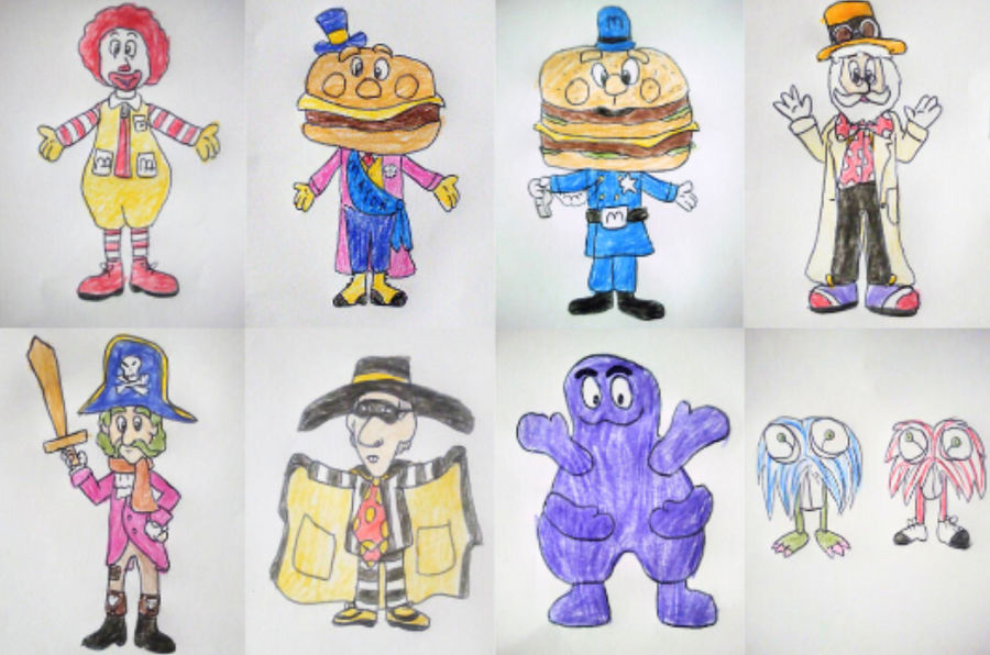 1970s Mcdonald S Characters Collage By Lelan B Keeton On Deviantart 1970s Mcdonald S Characters Collage By Lelan B Keeton On Deviantart