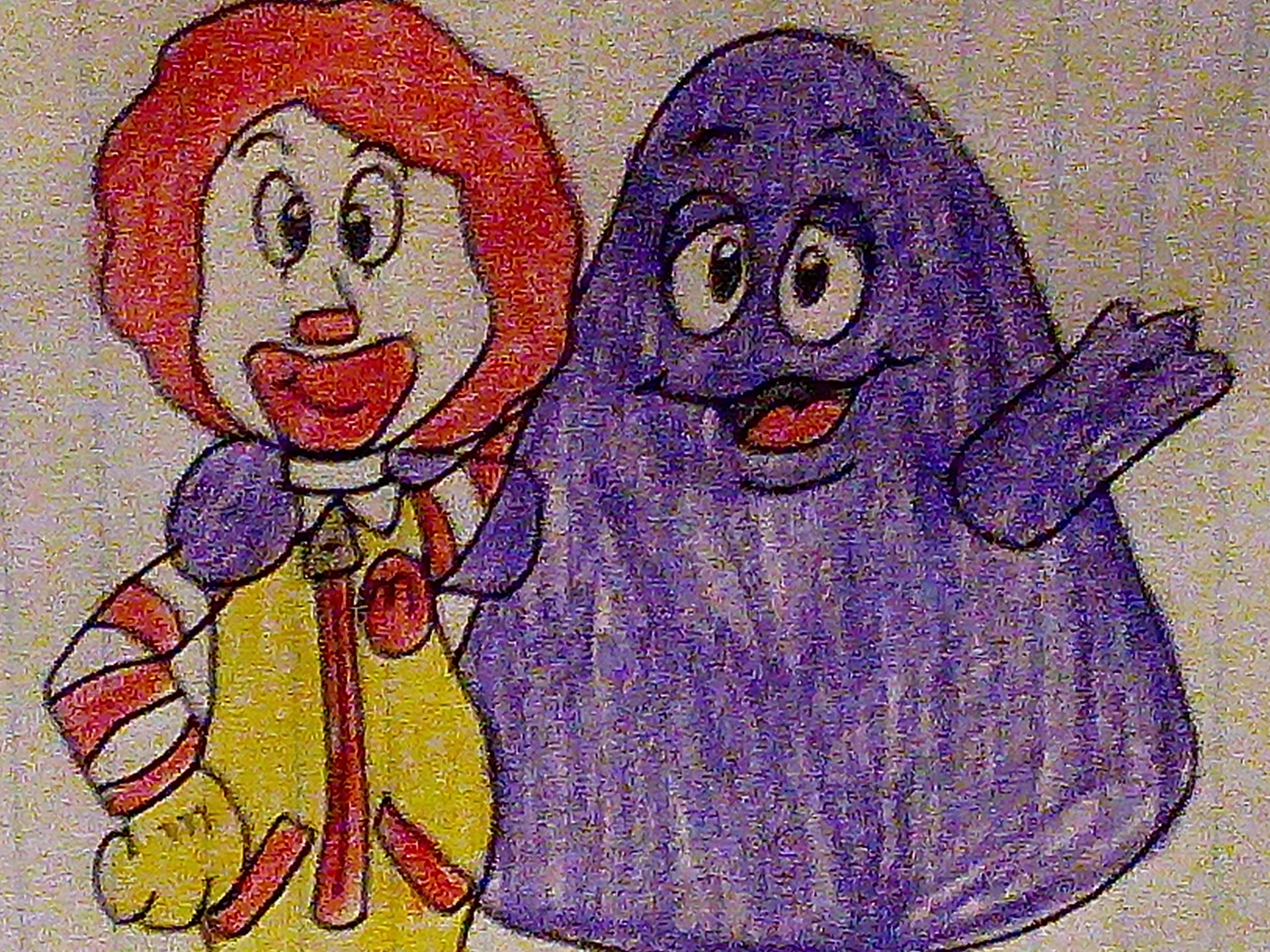 Deviantart Ronald Ronald McDonald and Grimace by Lelan-B-Keeton on DeviantArt