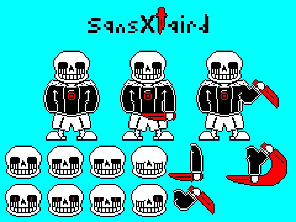 Killer Sans Sprite Sheet by ThatGuyLBS on DeviantArt