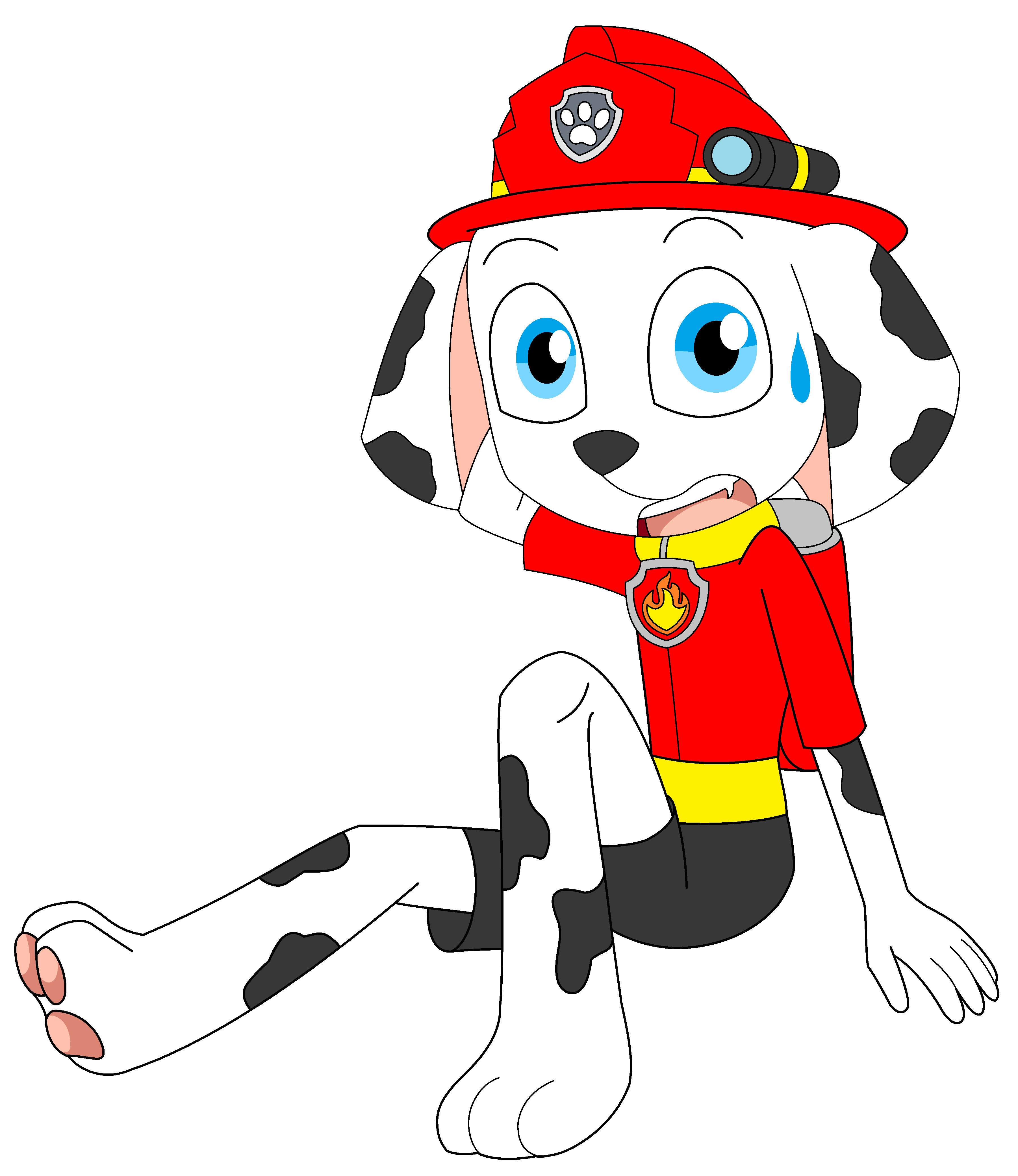 Marshall the Anthro PAW Patrol Firefighter by PAWPatrolUCS2021 on DeviantArt