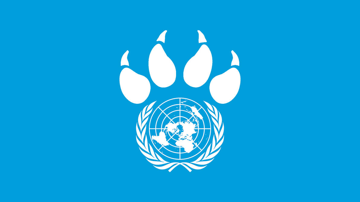 Pro Furry Flag (United Nations Version) by PAWPatrolUCS2021 on DeviantArt