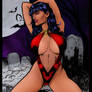 Vampirella by Di Amorim coloring by me