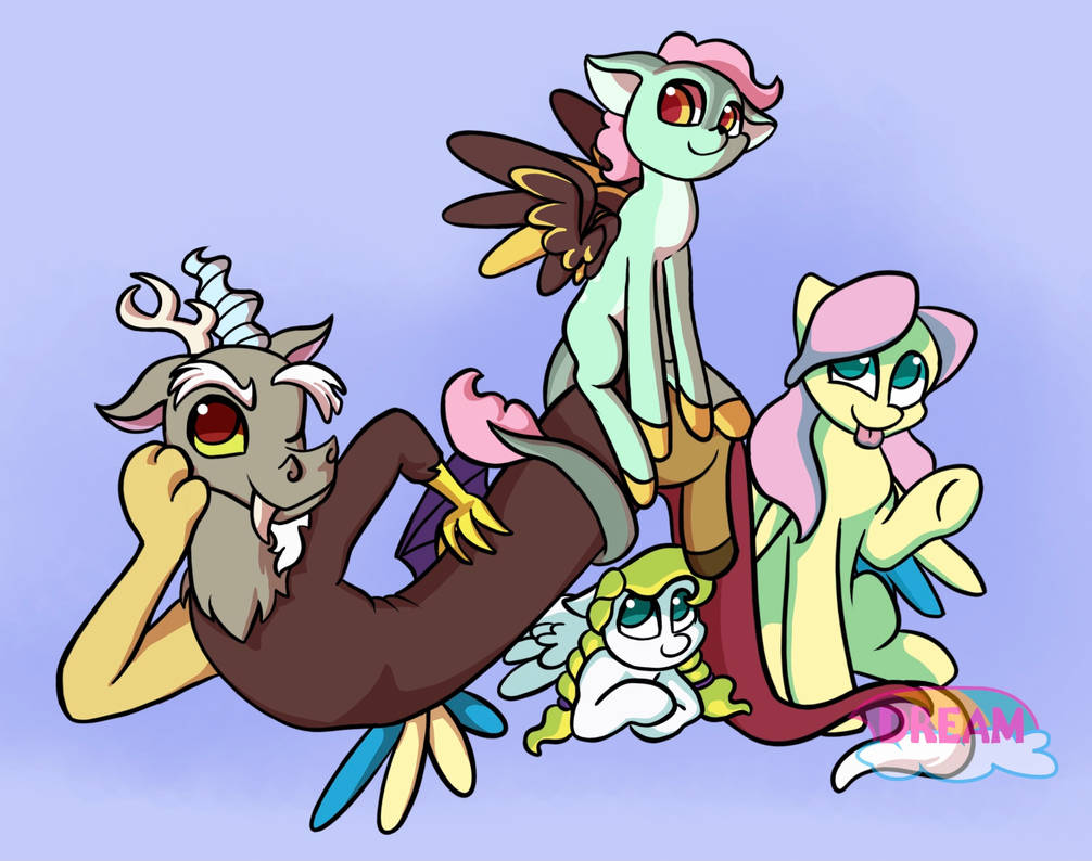 Fluttercord Deviantart Fluttercord Family Portrait by DreamCatchinTillDawn on DeviantArt