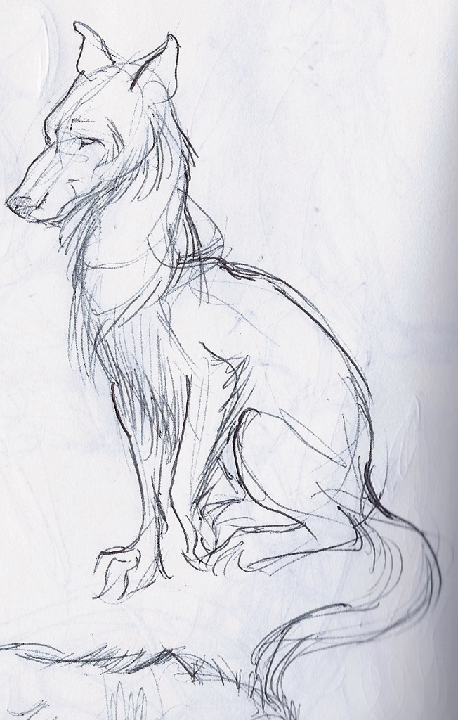 Dog a la Claire Wendling