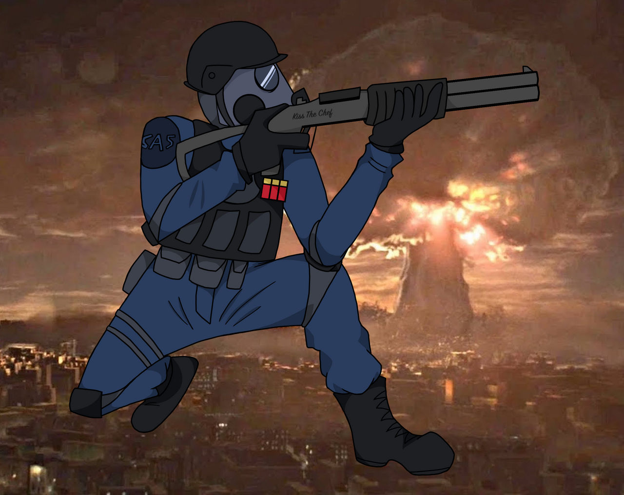 Sas Uniform Deviantart SAS zombie assault by garretstarfox93 on DeviantArt
