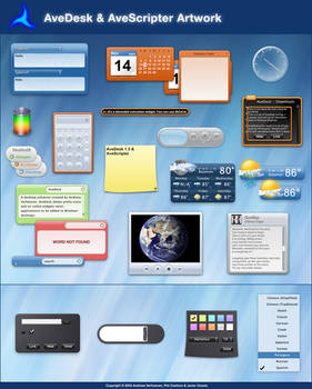 AveDesk + AveScripter Artwork