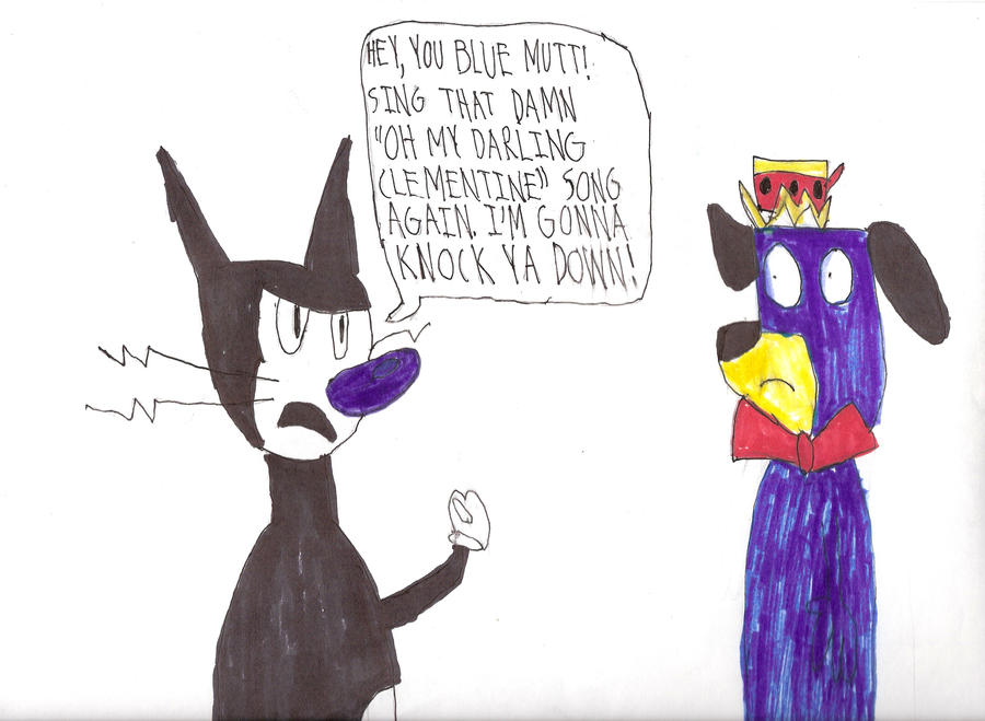 Oscar Threatens Huckleberry Hound By Electricstormfire86 On Deviantart Oscar Threatens Huckleberry Hound By Electricstormfire86 On Deviantart