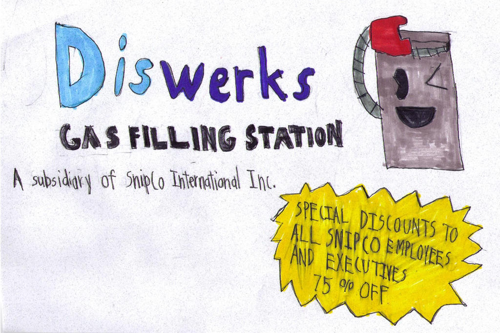 Diswerks Gas Filling Station logo