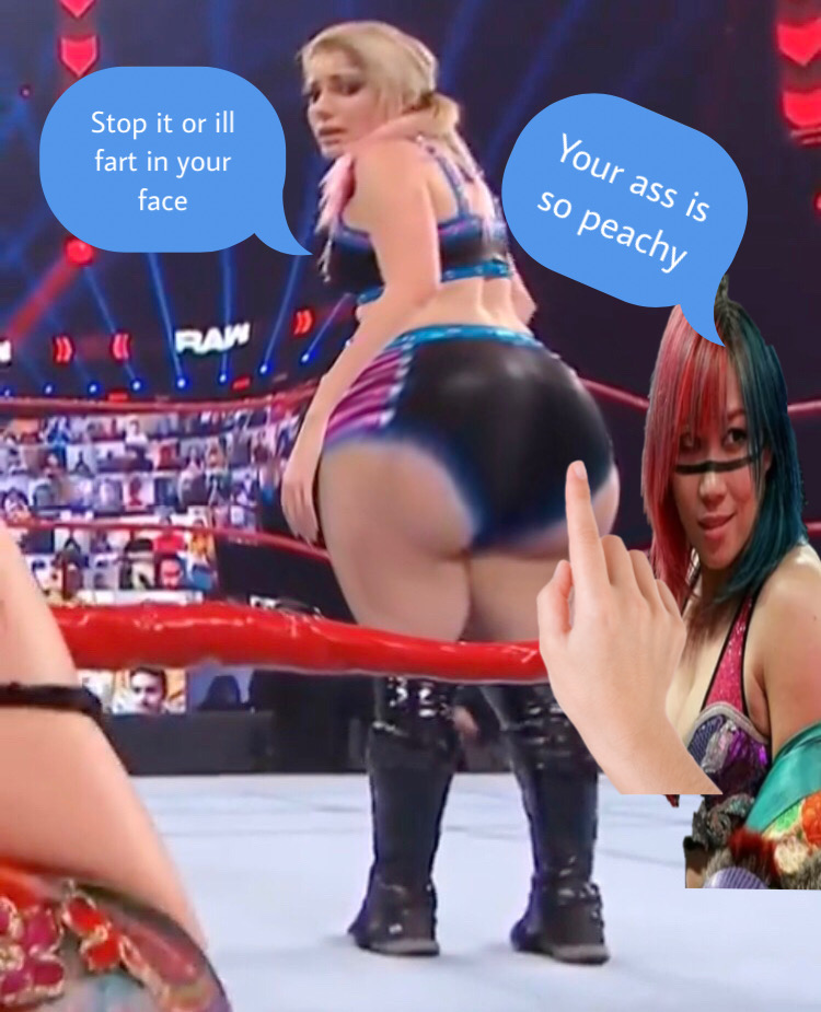 Alexa bliss butt