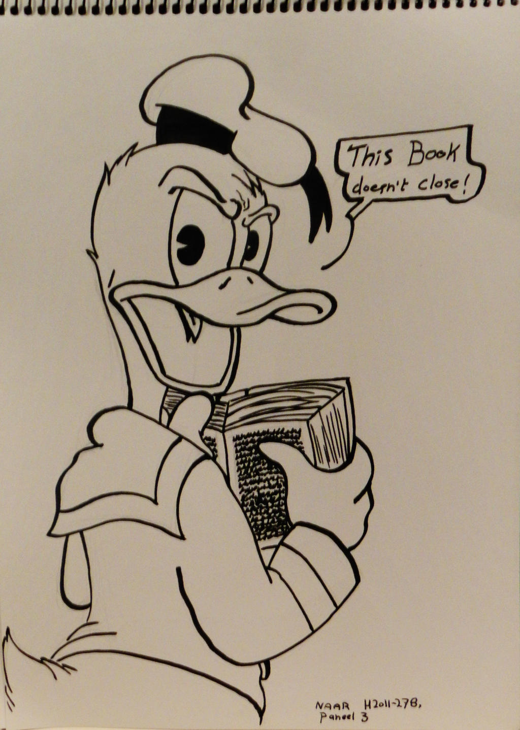 Donald Reads an Illogical Book