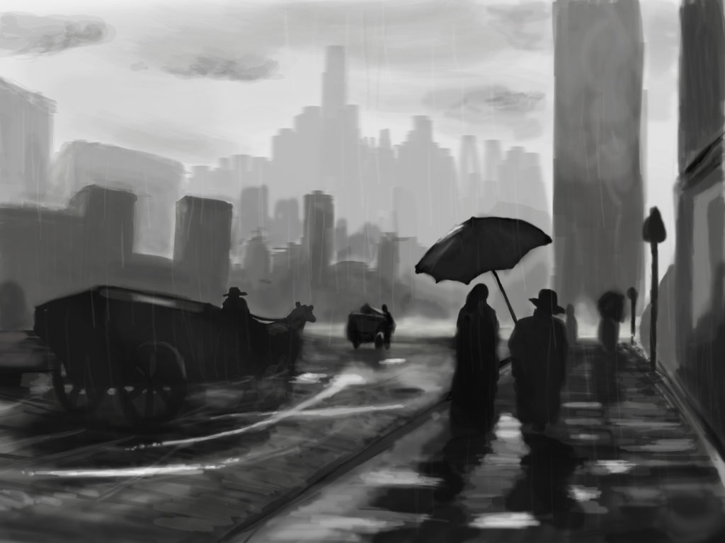 Rain In The City