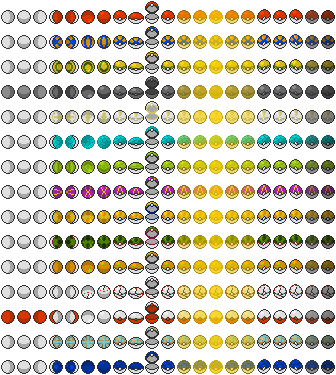 Read custom pokemon sprite collection :: Pokeball design