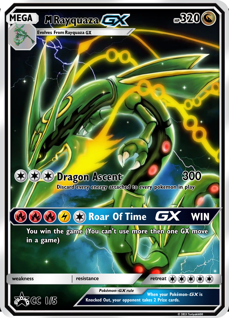 M Rayquaza gx by ifcandycorn on DeviantArt
