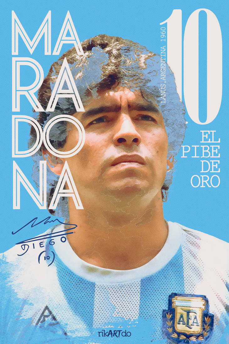 Pibe oro el de Diego Maradona