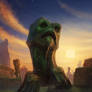 Minecraft fanart - creeper