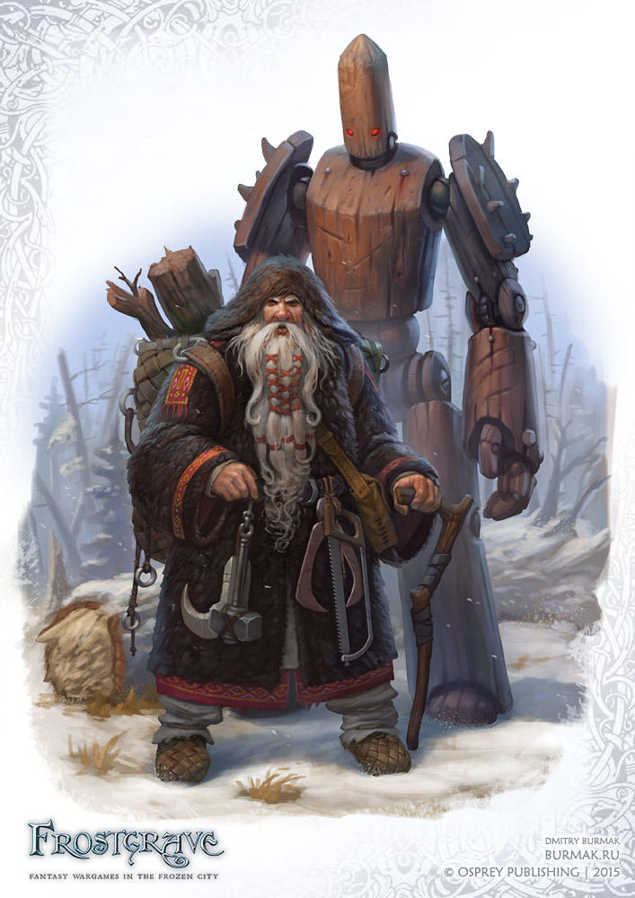 Frostgrave Enchanter by DevBurmak