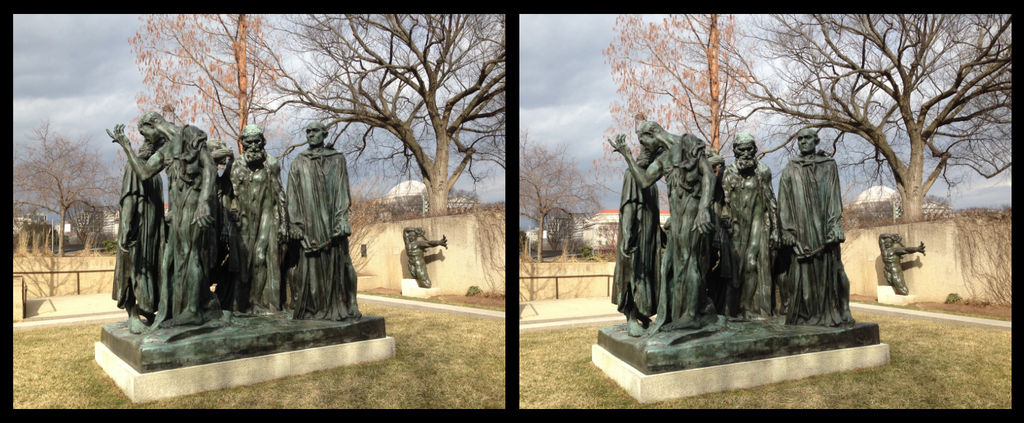 Rodin's Burghers of Calais