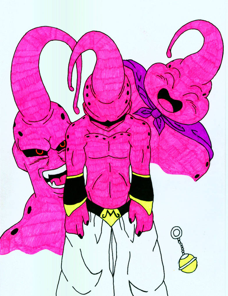 Buu Grumpy the many faces of buu by ScottishWolf on DeviantArt