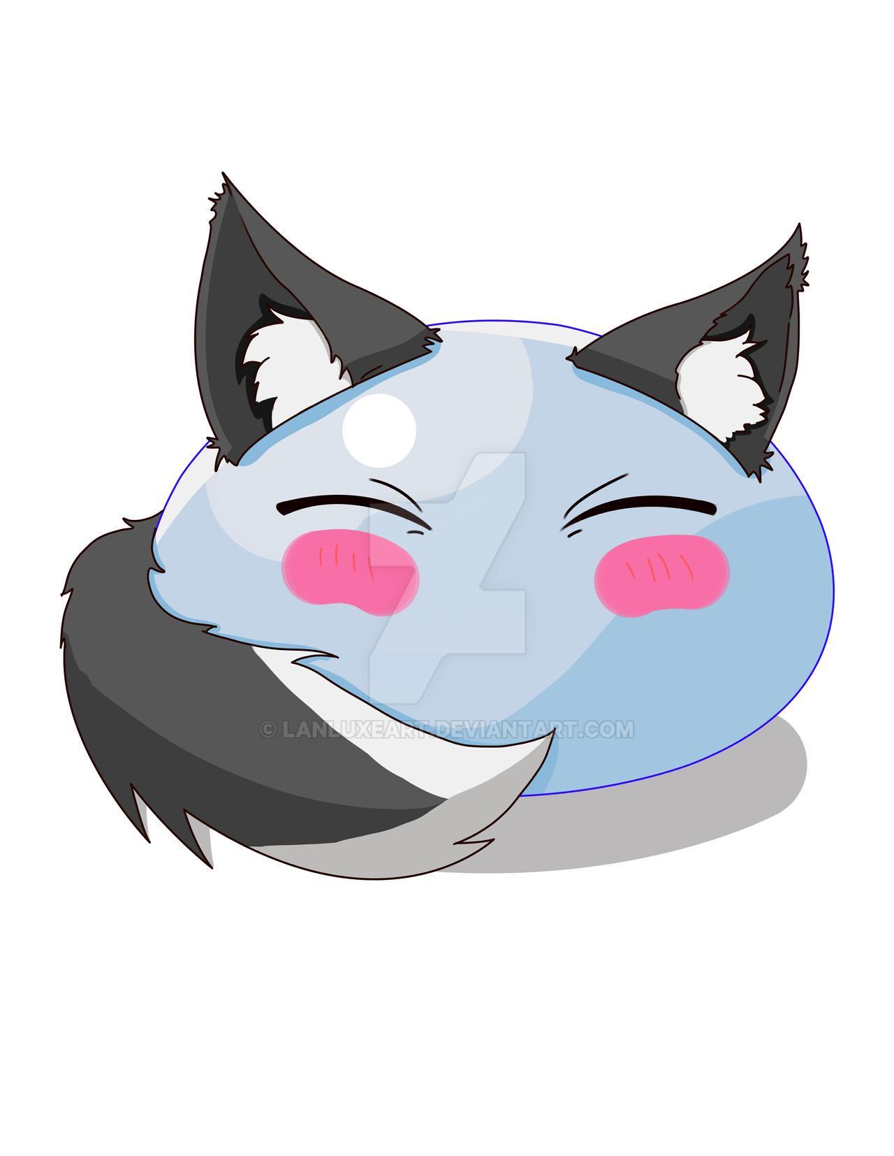 Slime Form Rimuru tempest Slime form by lanluxeart on DeviantArt