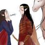 Elrond and Lindir